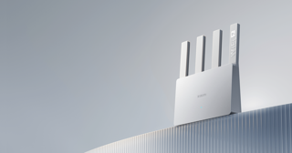 نمای کامل روتر Xiaomi Router BE3600 مدل RN06 با چهار آنتن