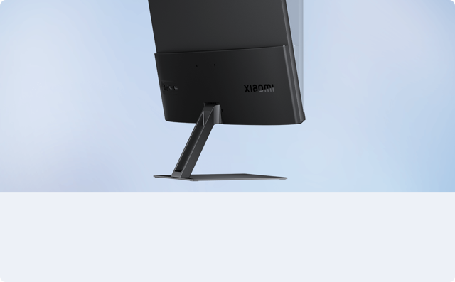 نمای پشت بدنه و پایه رومیزی مانیتور Xiaomi A24i