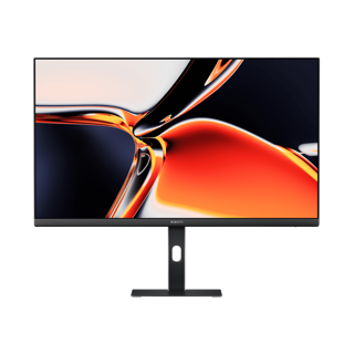 نمای روبه‌روی مانیتور مشکی شیائومی 4K A27Ui مدل P27UCB-RAGL