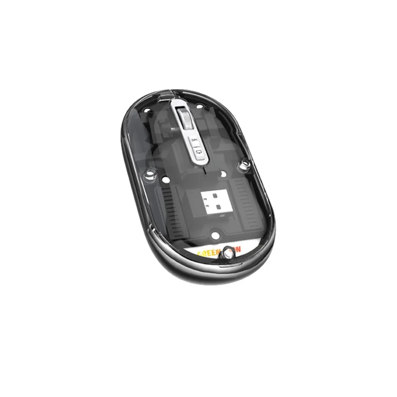 ماوس لایت شفاف گرین لاین Green Transparent Mouse Lite GNTRMSELITEBK اصل