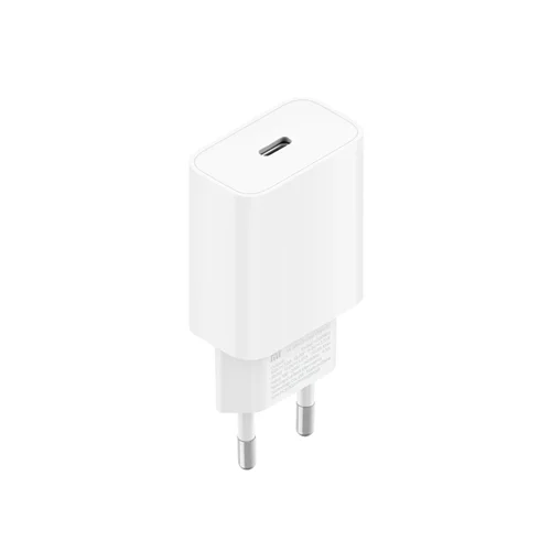 شارژر 20w واتی شیائومی اورجینال مدل Mi 20W Charger (Type-C) EU
