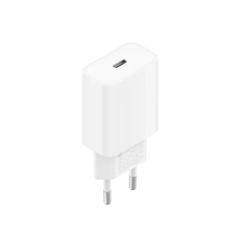 شارژر 20w واتی شیائومی اورجینال مدل Mi 20W Charger (Type-C) EU