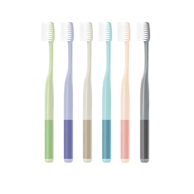 سری 6 عددی مسواک شیائومی فوق العاده نرم و برای دندان های حساس Xiaomi Everyday Elements Antibacterial Soft Toothbrush