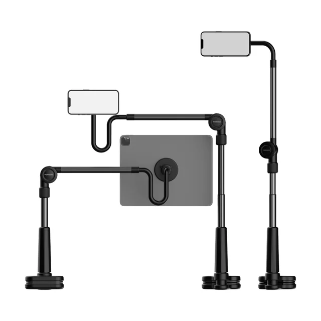 پایه نگهدارنده مغناطیسی همه کاره پورودو - Porodo Lazy Man Stand with Magnetic Suction