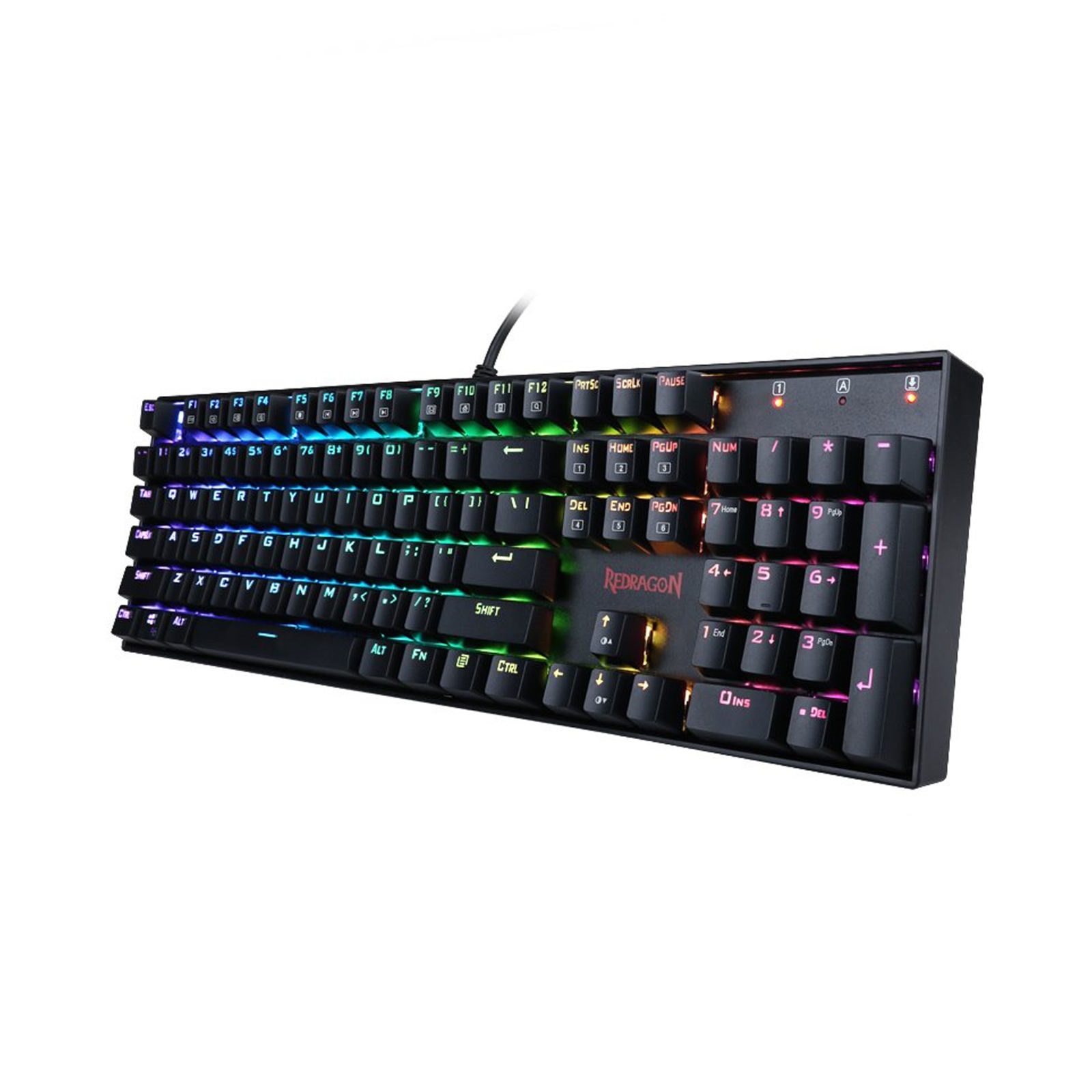 کیبورد مخصوص بازی ردراگون میترا مدل Redragon Mitra K551 RGB Gaming Keyboard