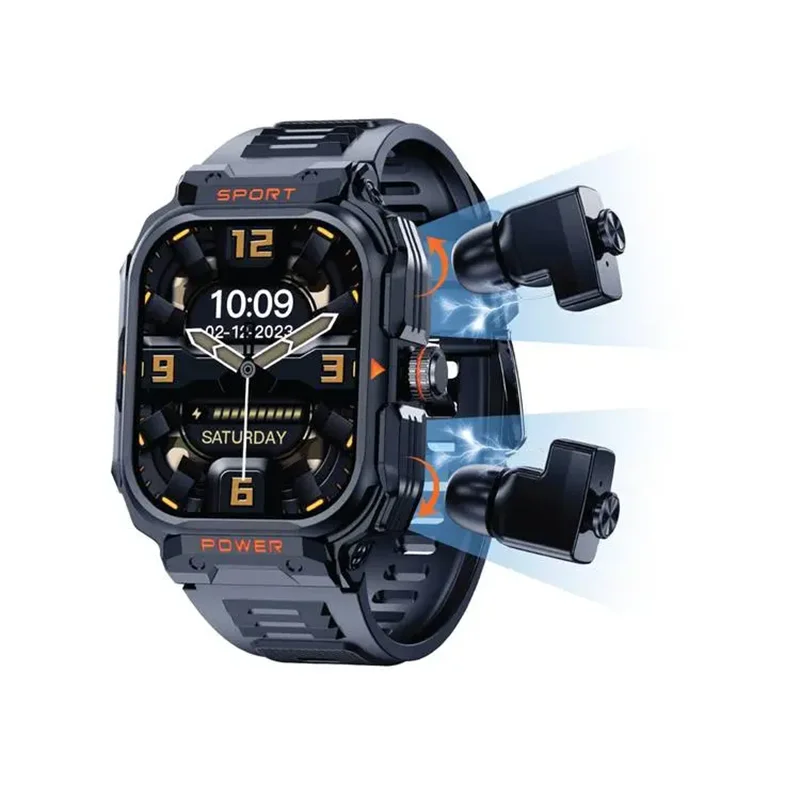 ساعت هوشمند Fit گرین لاین Green Lion Fit - Gear TWS Smart Watch GNFITGRSWBK اصل