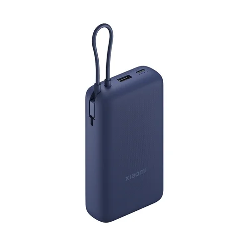 پاوربانک با کابل داخلی 33 وات 20000 میلی آمپر شیائومی مدل Xiaomi 33W Power Bank 20000mAh (Integrated Cable) PB2030MI با بارکد اصلی ورژن گلوبال