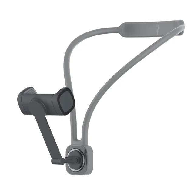 پایه (هولدر) مگسیف گردنی با پایه پرودو مدل Porodo Neck Strap Mount with Stand - Black (PD-NKSMS-BK)