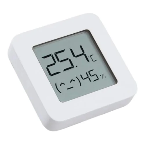 سنسور دما و رطوبت سنج هوشمند شیائومی Xiaomi temperature and humidity Monitor 2 پک گلوبال اصلی