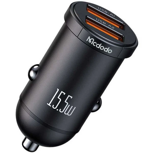 شارژر فندکی خودرو دو پورت مکدودو با توان 15.5 وات مدل Mcdodo CC-2950 Dual USB-A 15.5W Output Car Charger