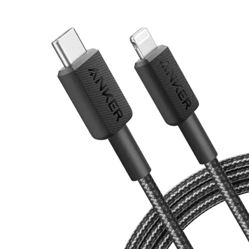 کابل USB-C به Lightning انکر 90 سانتی انکر Anker 322 USB-C to Lightning A81B5H11