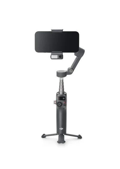 پایه نگهدارنده و لرزشگیر (گیمبال) گوشی موبایل دی جی آی اوزمو مشکی مدل Dji Osmo Mobile 8