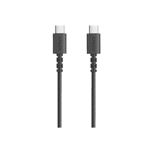 کابل شارژ سریع تایپ سی به تایپ سی 60 وات 90 سانتیمتری انکر Anker Powerline Select+ USB-C to USB-C A8032H11