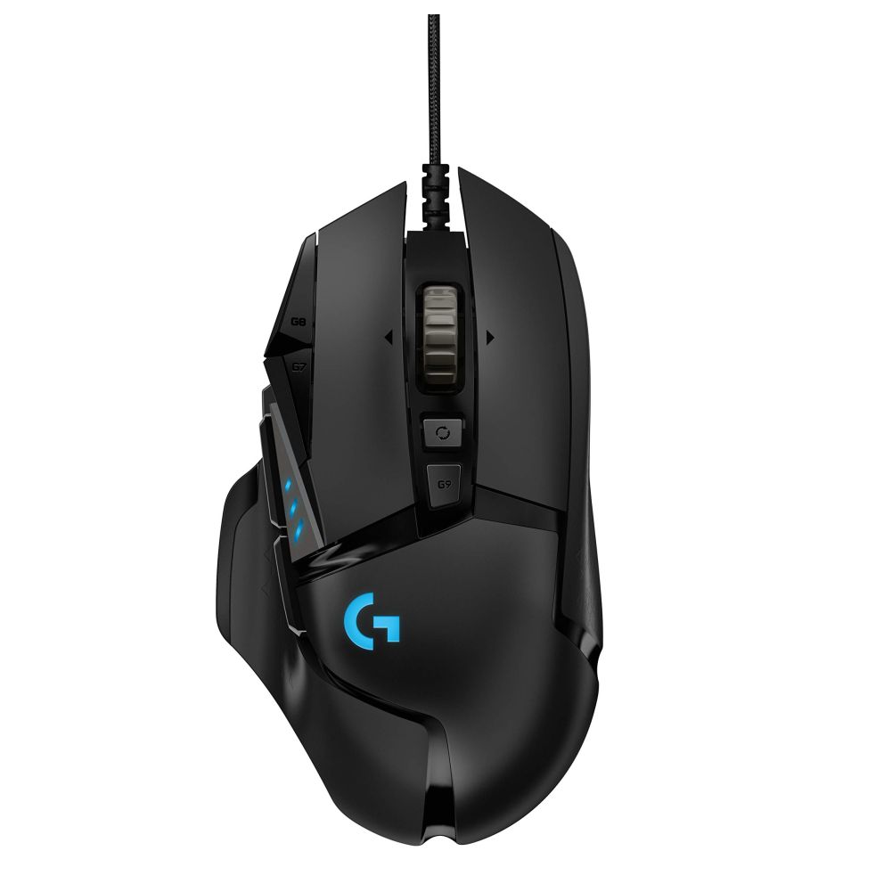 ماوس بیسیم لاجیتک هیرو مدل Logitech Mouse G502 HERO Wired اصلی
