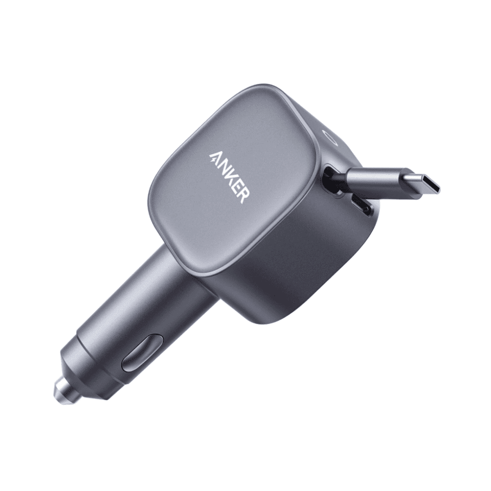 شارژر فندکی خودرو دو پورت انکر با توان 75 وات مدل Anker USB-C Car Charger 75W Compact 2-Port A2738