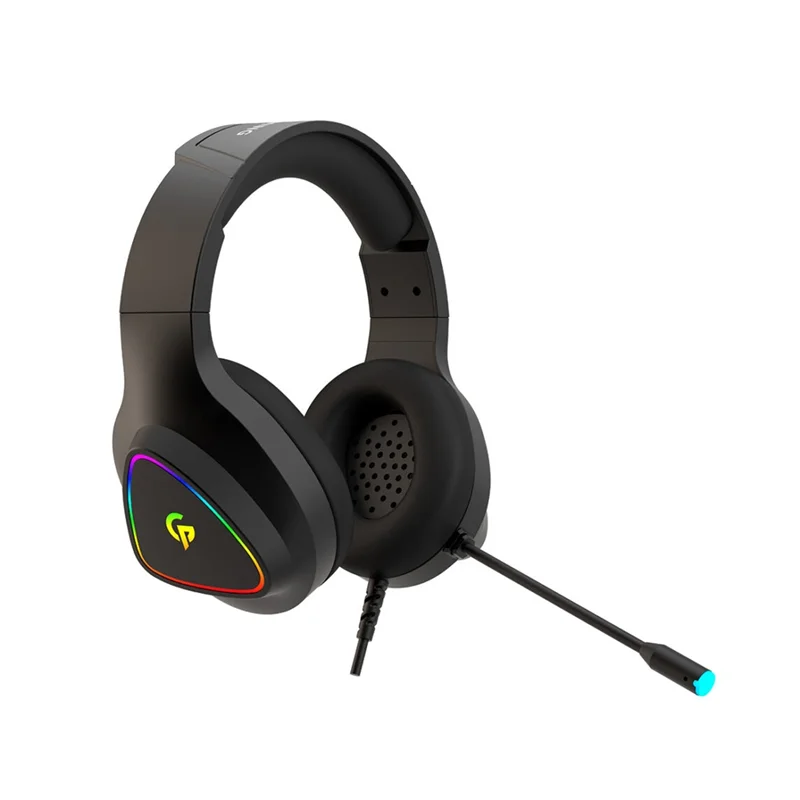 هدست گیمینگ RGB پرودو مدل Porodo Gaming RGB Headphone HD Sound PDX414-BK