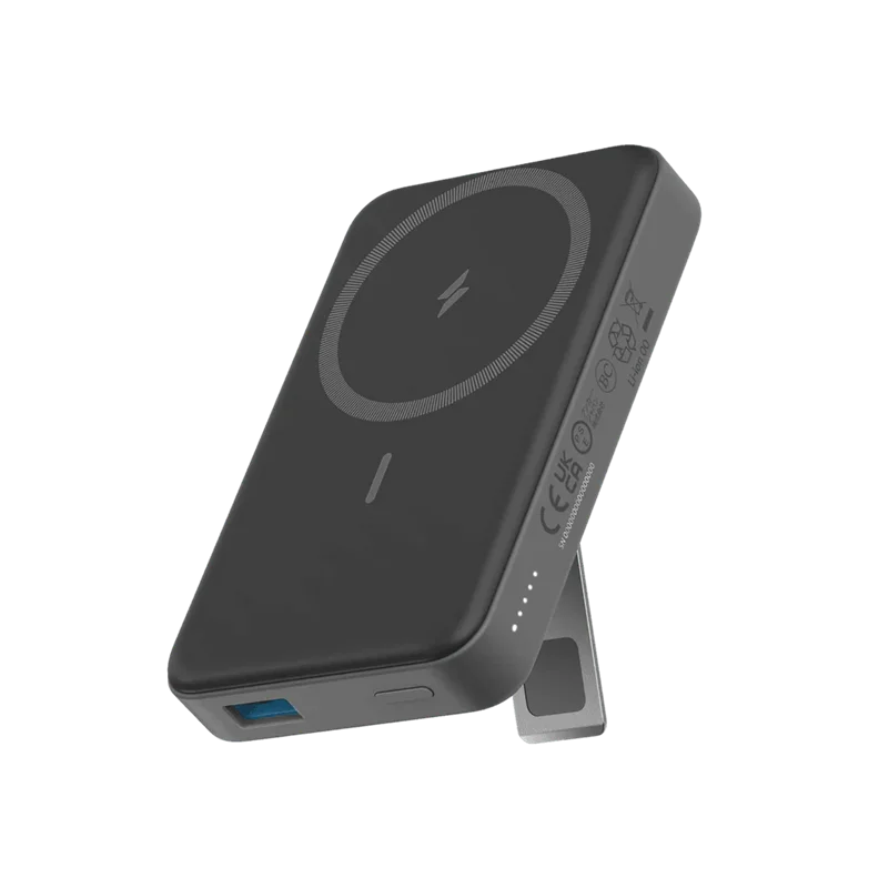 پاوربانک مگسیف 10000 میلی آمپر انکر 333 مدل Anker 333 MagGo Magnetic Battery 10000mAh A1652H11 اورجینال