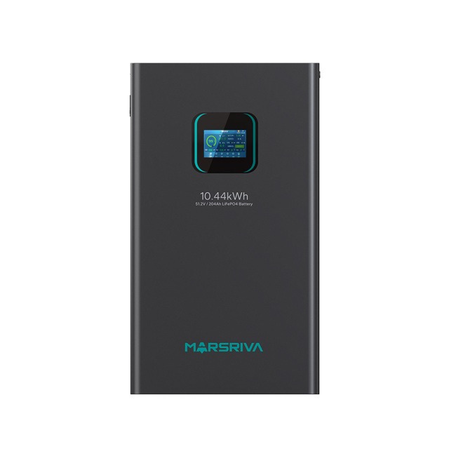 باتری لیتیوم فسفات آهن مارسریوا Marsriva مدل MR-LFP48-200-WMD ظرفیت 10.44 کیلووات ساعت